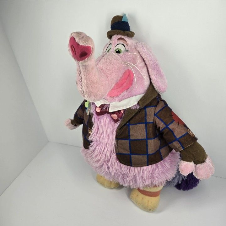 16” Disney Store Exclusive Bing Bong Plush Cotton Candy Inside Out Pixar Pink