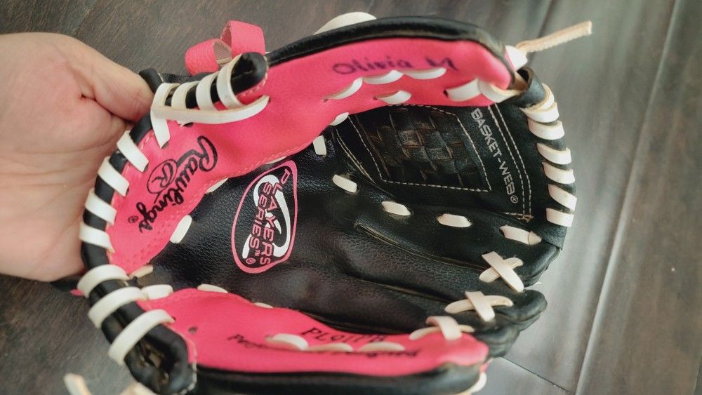 Little Girls Softball Glove