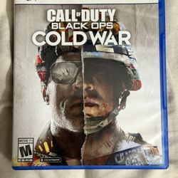 PS5 Call Of Duty Cold War Game
