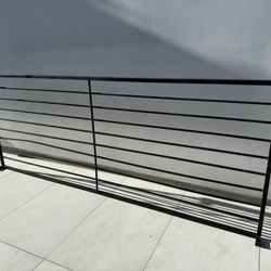 ASAP!!! GATE Modern Custom Steel Railing / Gate – 3 Panel Set (brand New)