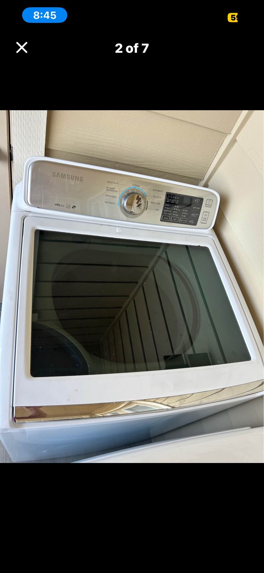 Washer And Dryer Set