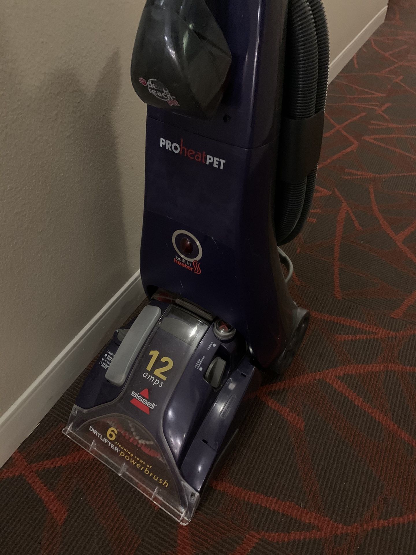 Bissell Pro Heat Pet 12 amp Carpet Cleaning Machine for Sale in Los