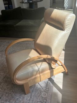 Free Crate and Barrel Leather Chair