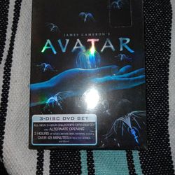 Avatar 3 Disc DVD Extended Collector's Edition 