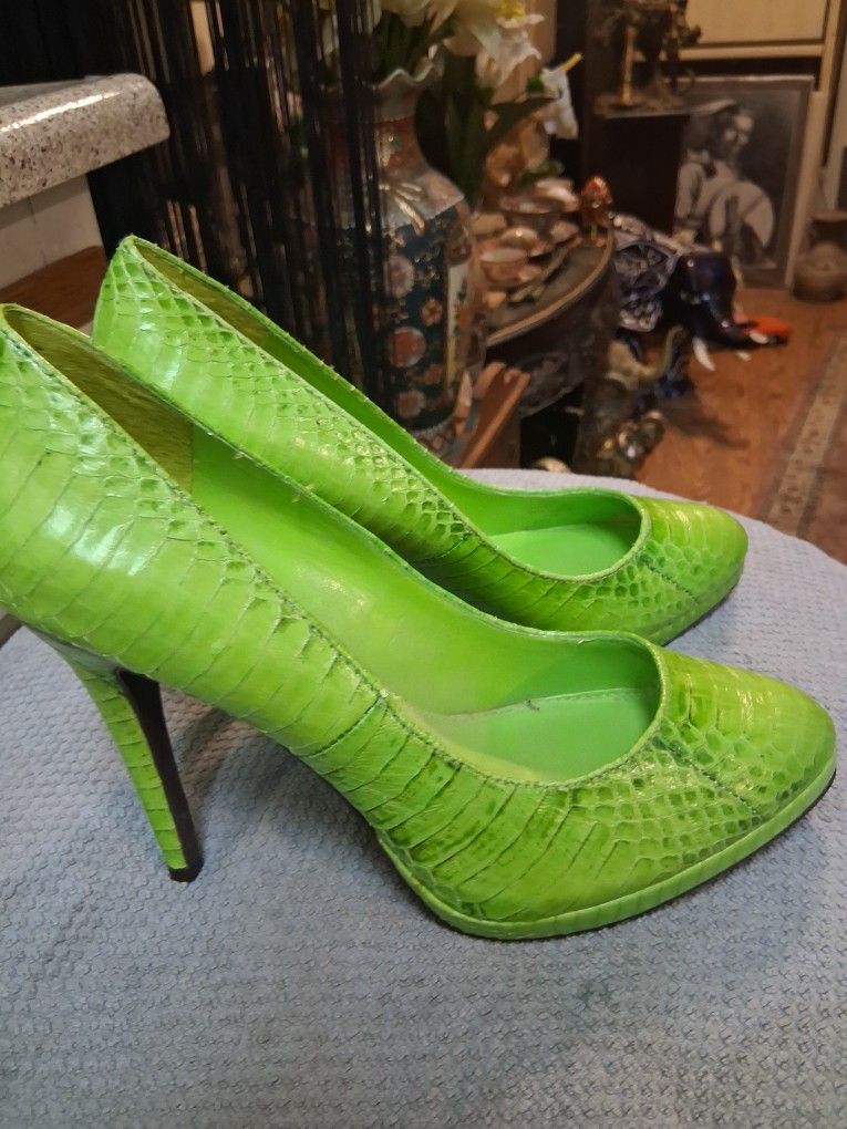 Women's Genuine Snake Shoes
