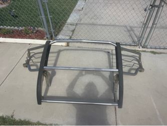 chrome headlight and bumper guard