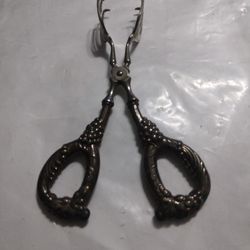 Vintage Spatula With Sterling Silver Handle Use