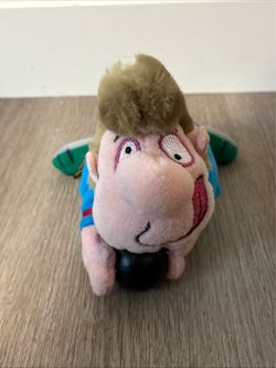 1998 Silly Slammers Sports Talking Bowler Pin Head #47 Beanbag Bowling