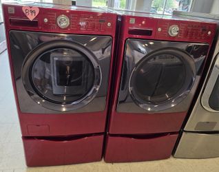 From Load Washer And Electric Dryer Set Used In Good Condition With 90days Warranty From $800 Up To $975