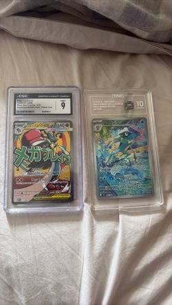 NINJA SPINNER FROGAIDER TAG 10 LUCARIO ASCENDED HEROS CGC 9