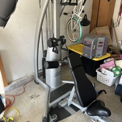 Life Fitness Home Gym With Bench