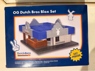 unopened exclusive dutch bros lego set