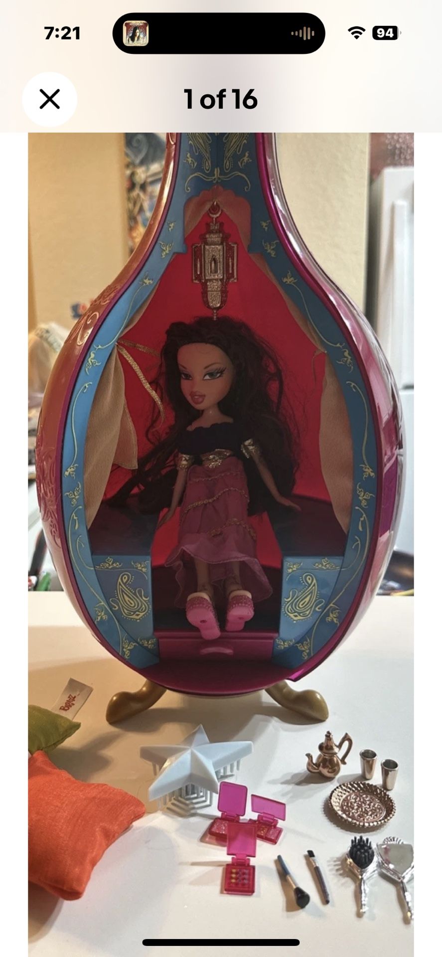 BRATZ GENIE MAGIC LAMP KATIA ORIGINAL