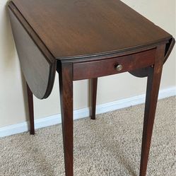 Vintage imperial drop leaf mahogany table