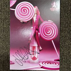 Jeffree Star Autographed Postcard