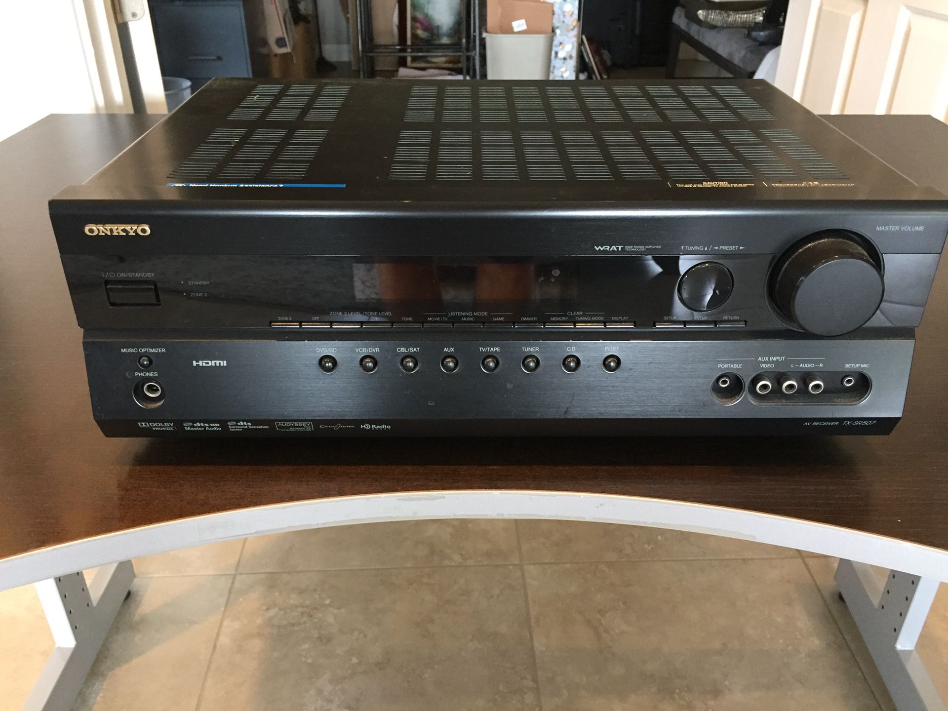 Onkyo TX-SR507 Surround Sound Receiver HDMI