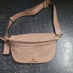 NEW MICHAEL SLATER EXTRA SMALL LOGO SLING BACK BAG