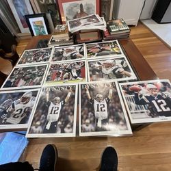 2004 Boston Globe Photos Patriots 8 1/2”x11” Mint Cond