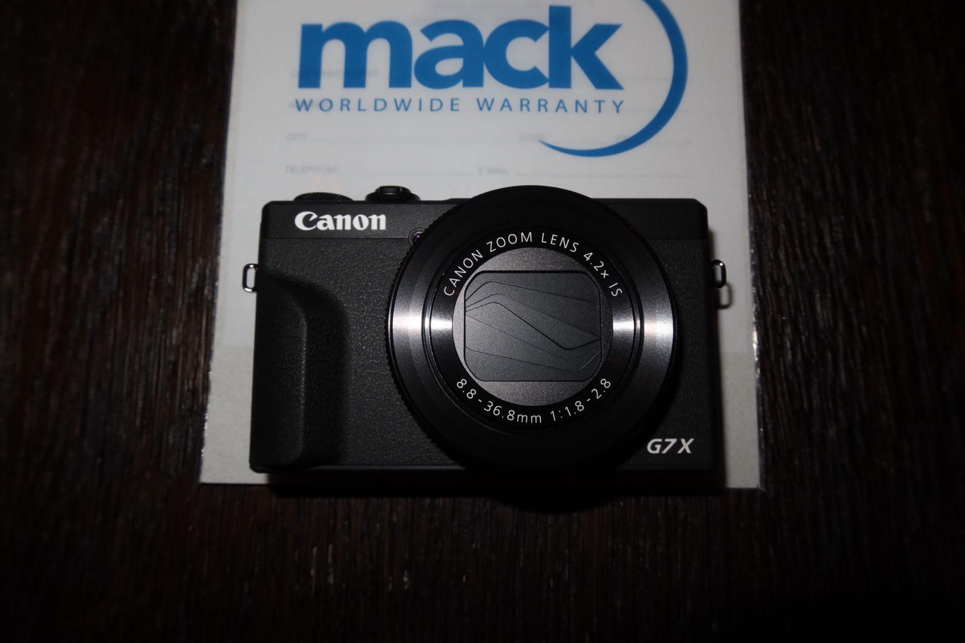 Canon G7X Mark III + 3 Years Warranty