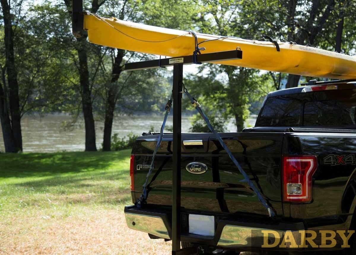 Truck Bed Extender / Hitch Load Extender — Darby (fits 2” receiver) — kayak, lumber, ladder hauler rack
