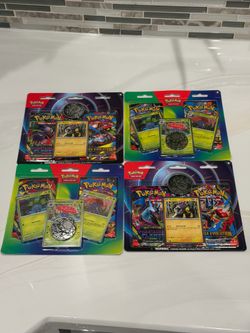 Pokemon Phantasmal Flames and Mega Evolution Blister Packs Raikou & Oddish Gloom Vileplume