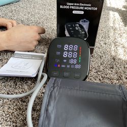 Arm Electronic Blood Pressure Monitor 