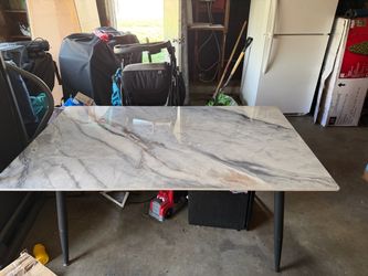 Marble table