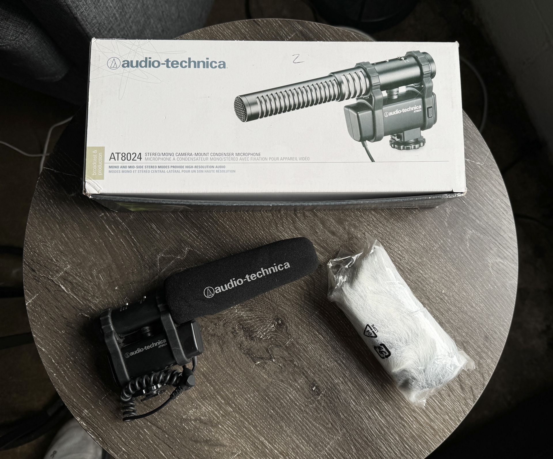 Audio Technica AT8024 Camera Mount Shotgun Mic