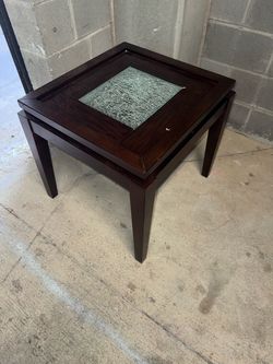 Dark Wood End Table / Side Table – $25 OBO
