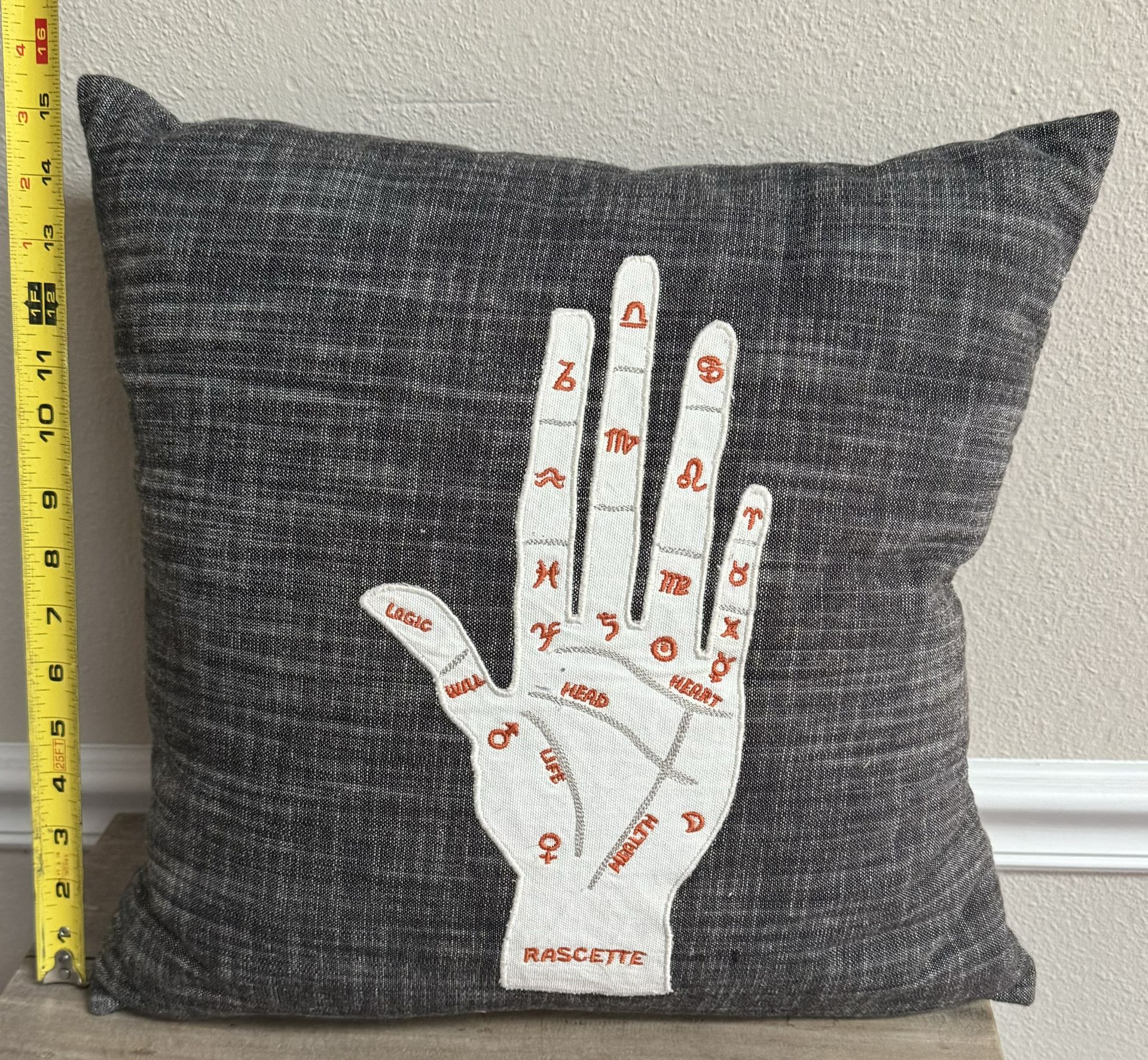 Palmistry Accent Pillow just $7 xox
