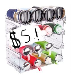 Water Bottle Organizer For Stanley 30 Oz Tumbler, Water Bottle Holder For Cabinet, 4 Tier Stackable Water Bottle Storage Rack, Wine Bottle Tumbler Org