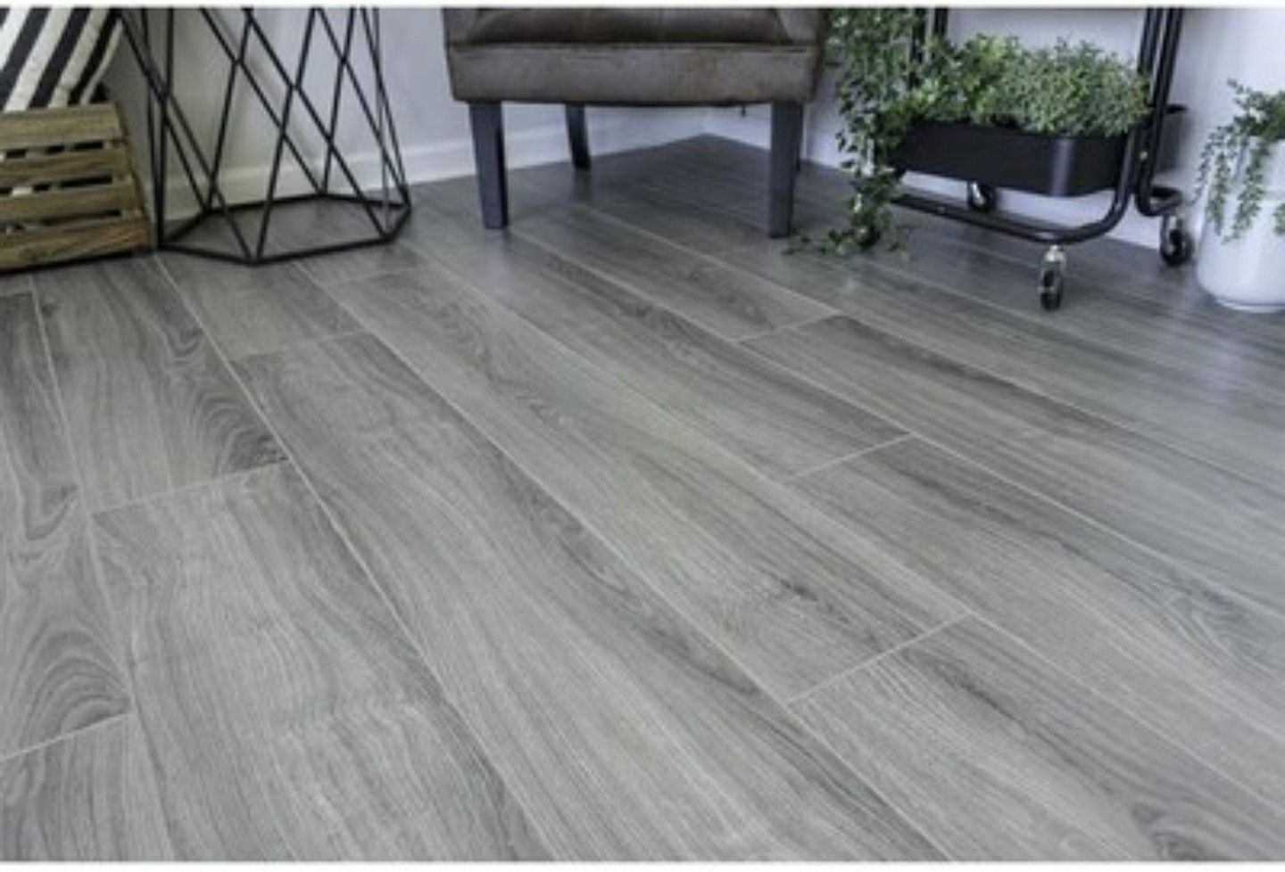 $1 qft Laminate Flooring-Trafford Oak 8.03-in W x 3.96-ft L Smooth Wood Plank