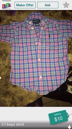 Ralph Lauren boys shirt