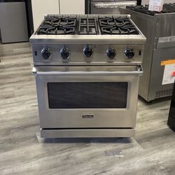 🙌VIKING 30”(w) All Gas Range Open Burners🙌