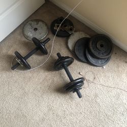 Weights Screw On 