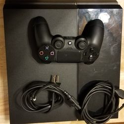 PS4 With Controller
