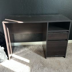 office desk assembled