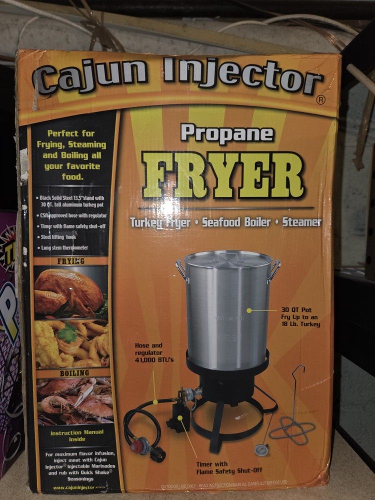 Cajun Injector Propane Fryer