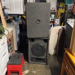 15 inch woofer stage speakers