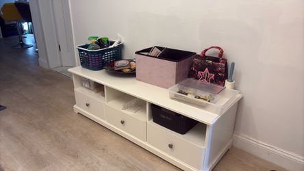 IKEA white storage cabinet