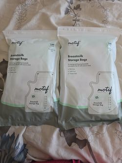 Breastmilk storage bags