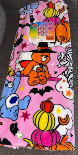 Care Bears Halloween blanket
