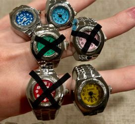 Finger Ring Mini Watch