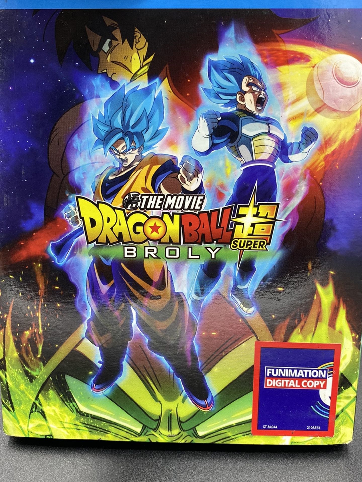 Dragon Ball Super: Broly W Slipcover (Blu-Ray/DVD, 2-Disc Set, 2018) #4