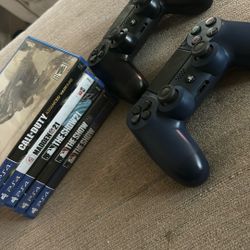 PS4 Controllers & Games