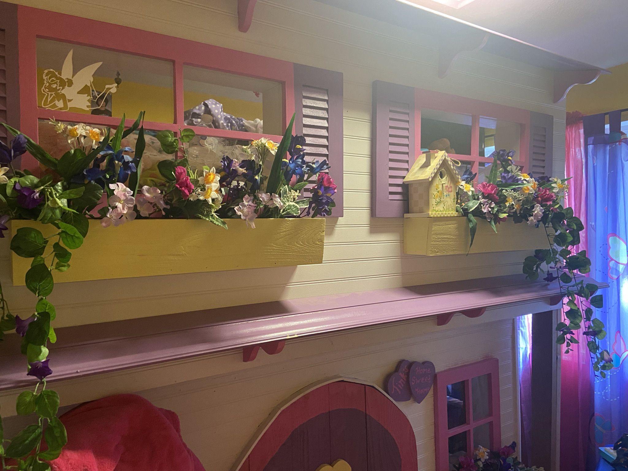 Custom TinkerBell Playhouse Bunkbed