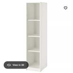 Open wardrobe ikea kleppstad 15x69 furniture cabinet organizer storage