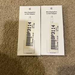 Original Apple Mini Display Port To VGA Adapter 