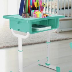 Kids adjustable desk