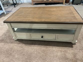 Rustic Farmhouse extending coffee table